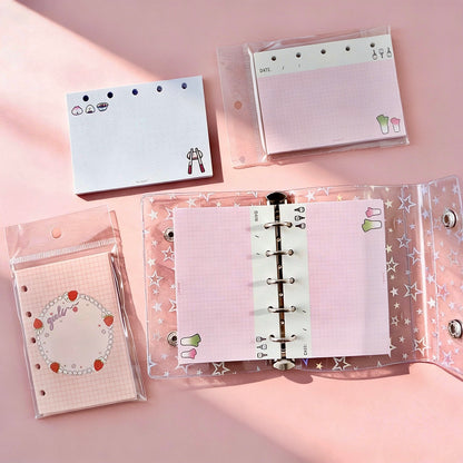 Pocket-Sized (M5) 5-Hole Refill Sheets | Yammy Oishii Days Series