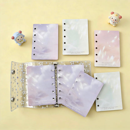 Pocket-Sized (M5) 5-Hole Refill Sheets | Luminous Light Series