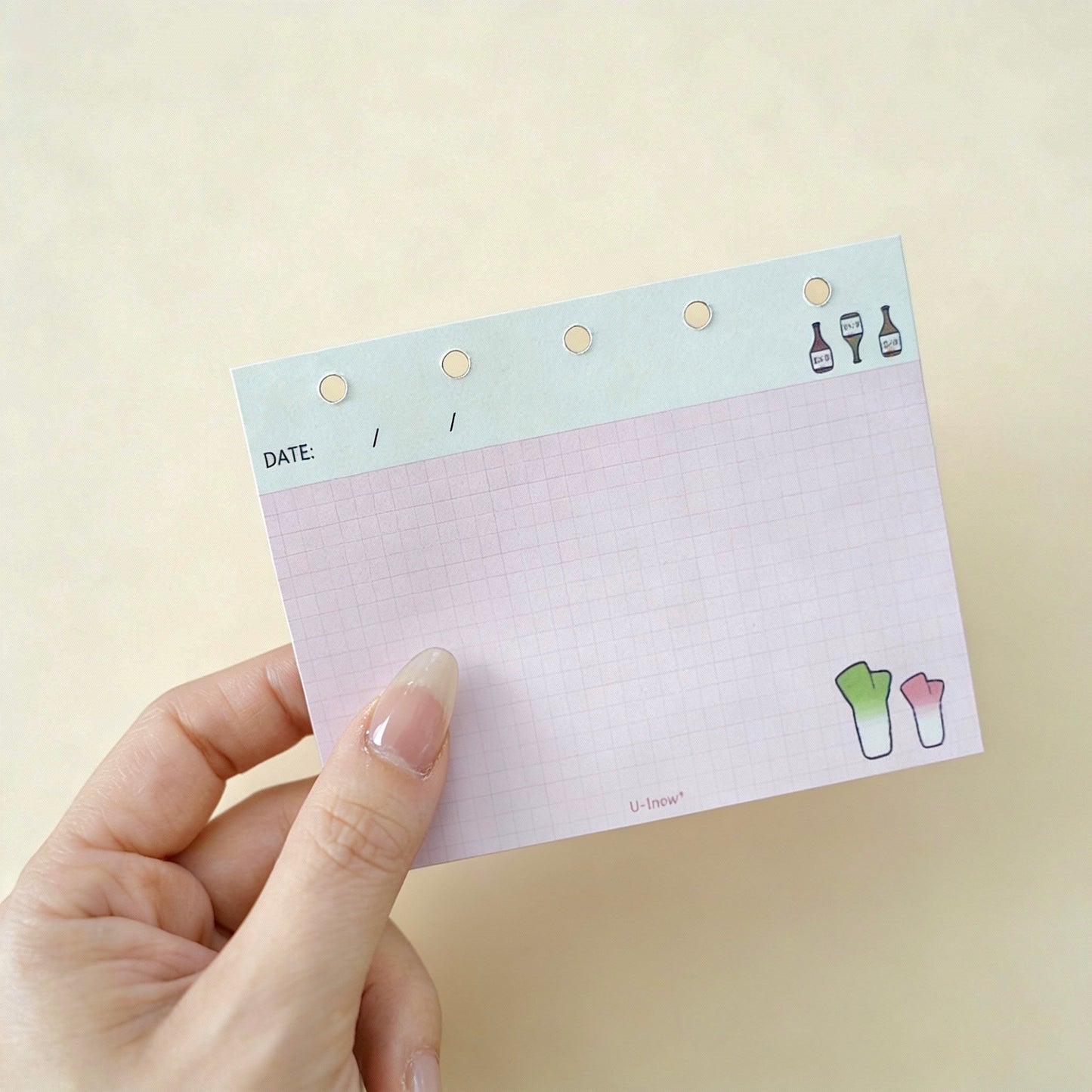 Pocket-Sized (M5) 5-Hole Refill Sheets | Yammy Oishii Days Series