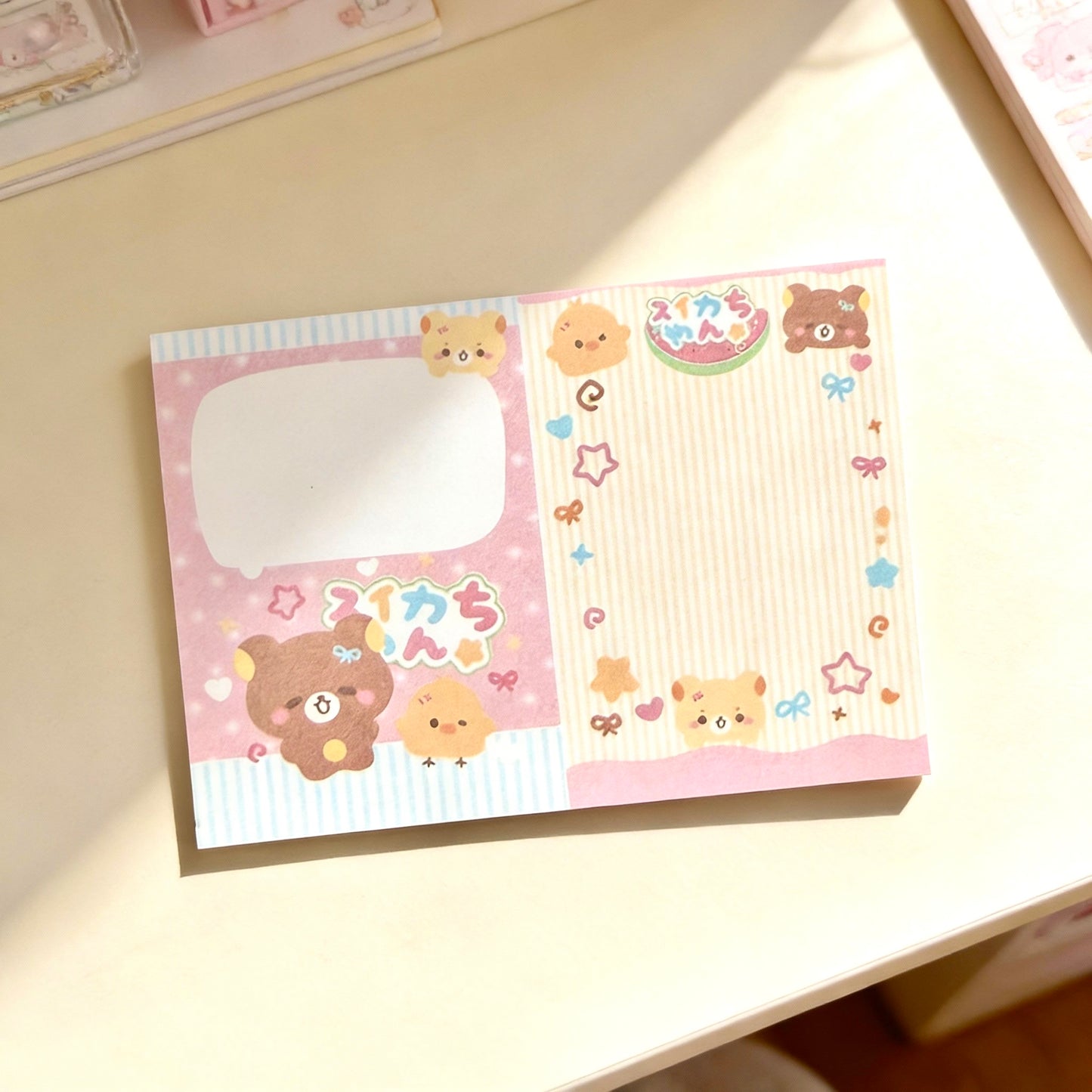 Memo Pads | Japanese-Style Horizontal Cuteness Series