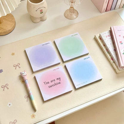 Memo Pads | Macaron Gradient Series