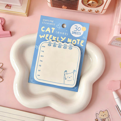 Spiral Pet Doodle Sticky Notes
