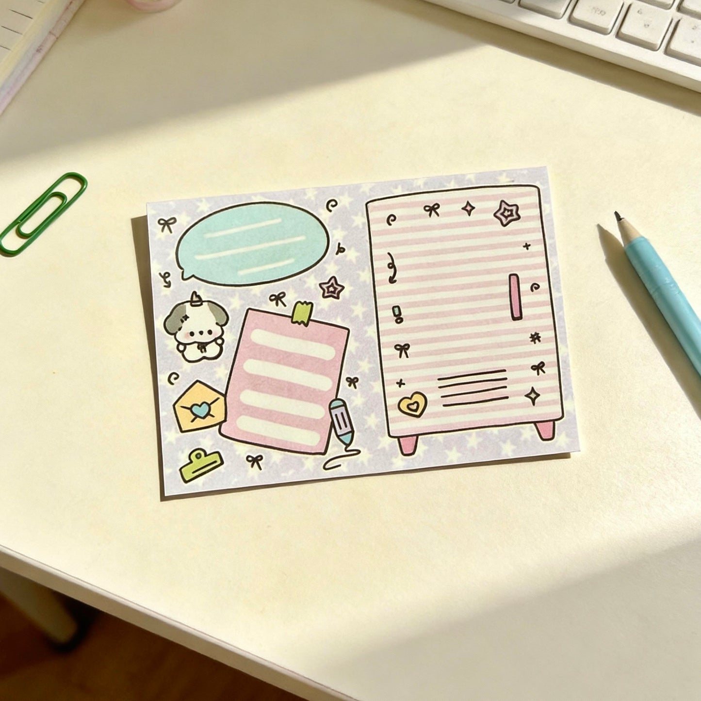 Memo Pads | Japanese-Style Horizontal Cuteness Series