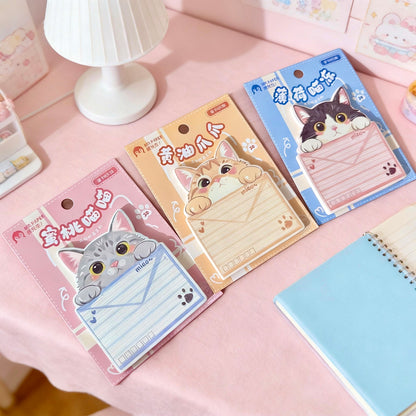 Kitty Post Office Sticky Notes