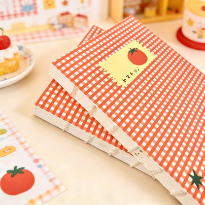 A6 | Mini Tomato Check Notebook