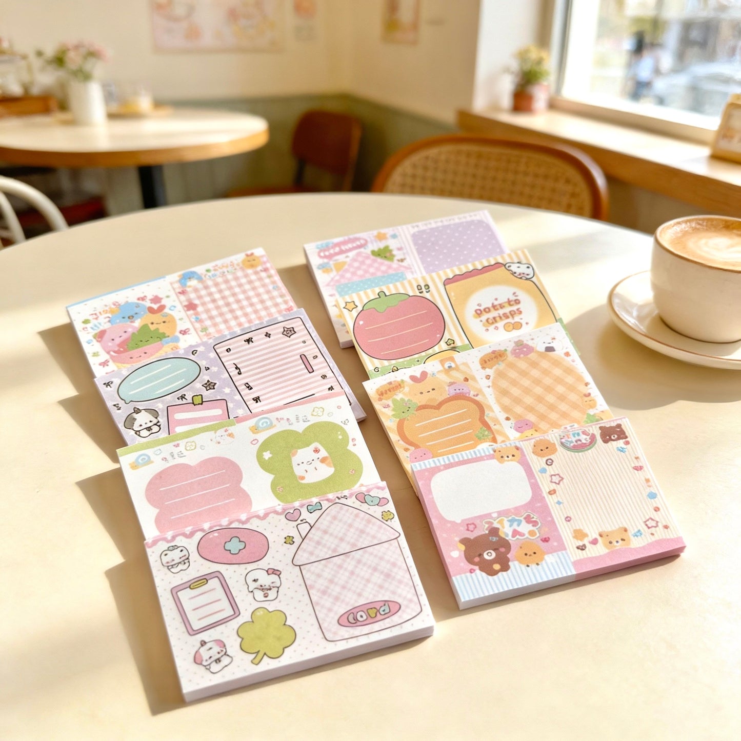 Memo Pads | Japanese-Style Horizontal Cuteness Series