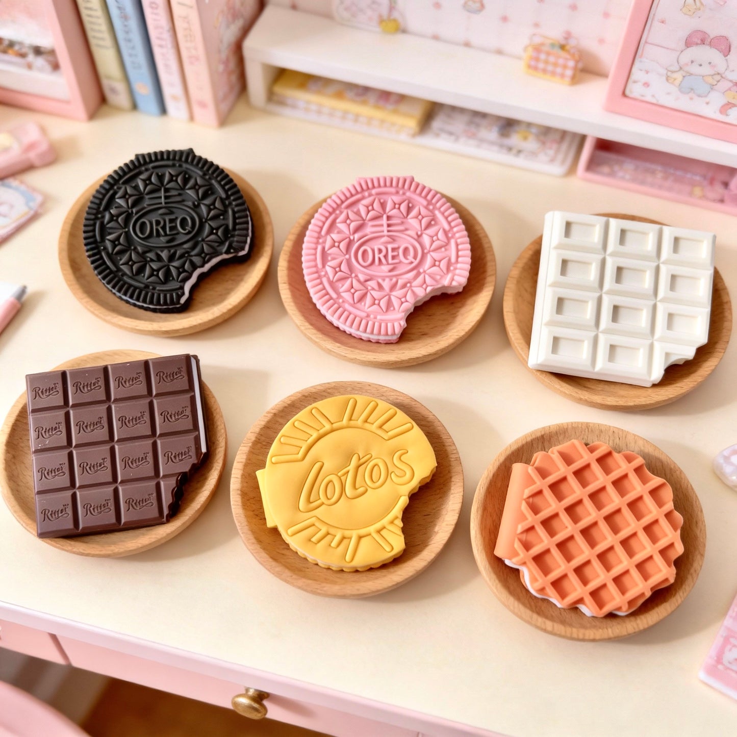Memo Pad | Chocolate & Cookie Bite - Mini Notepad | With Chocolate Scent!