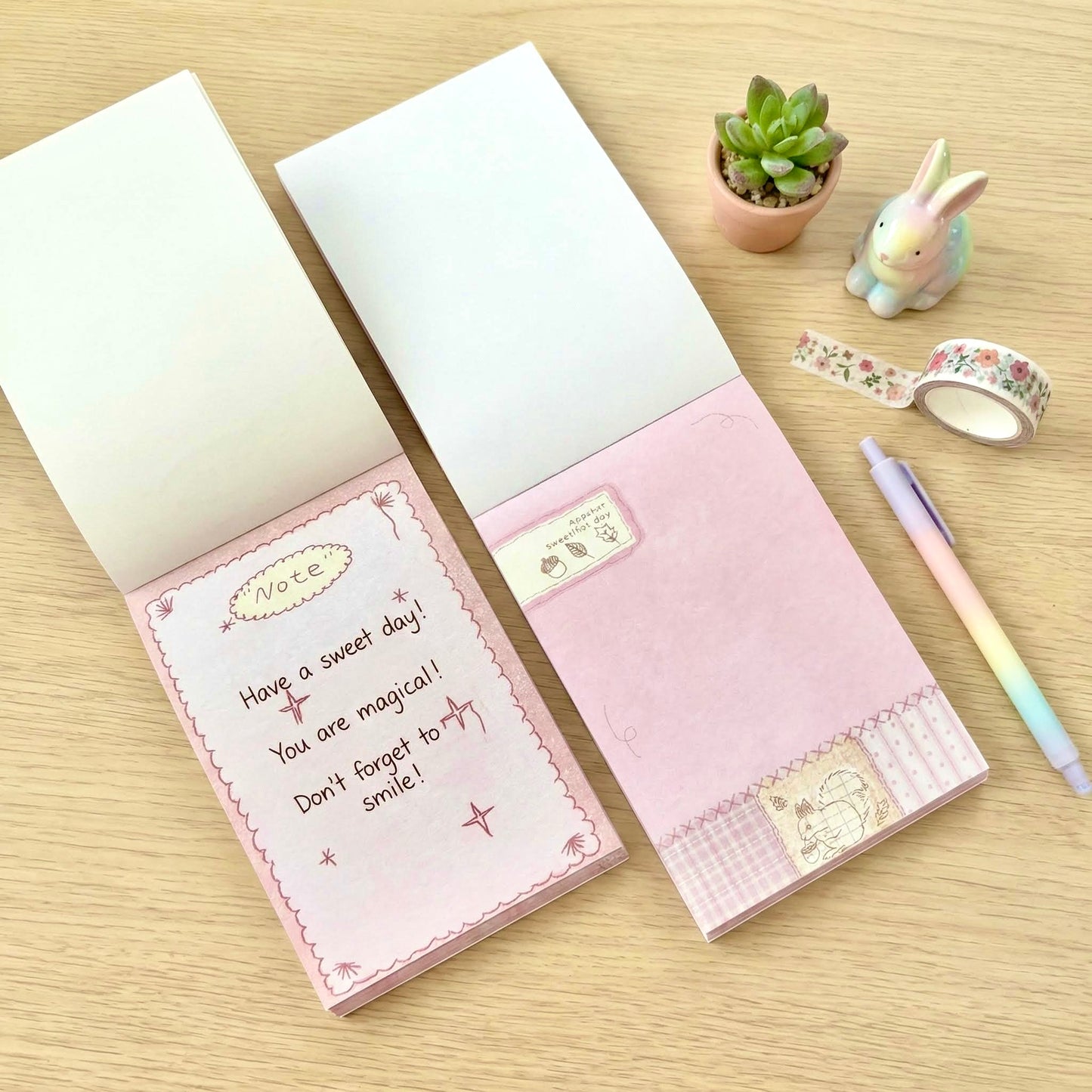 Memo Pads | Note Pads |  Vintage Charm - 5 Designs Per Pad