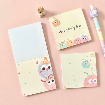 Memo Pads | The Fluffy Pom-Pom Collection