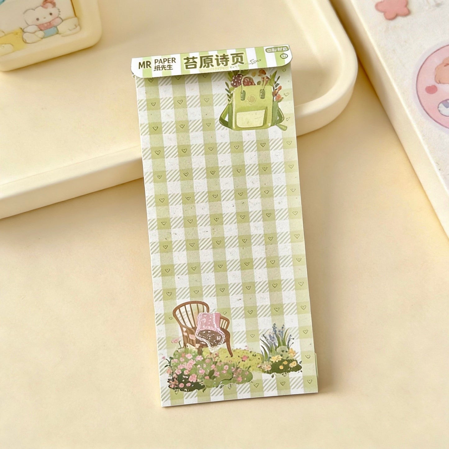 Duo Memo Pad Set  - The Summer Corners Series | Long