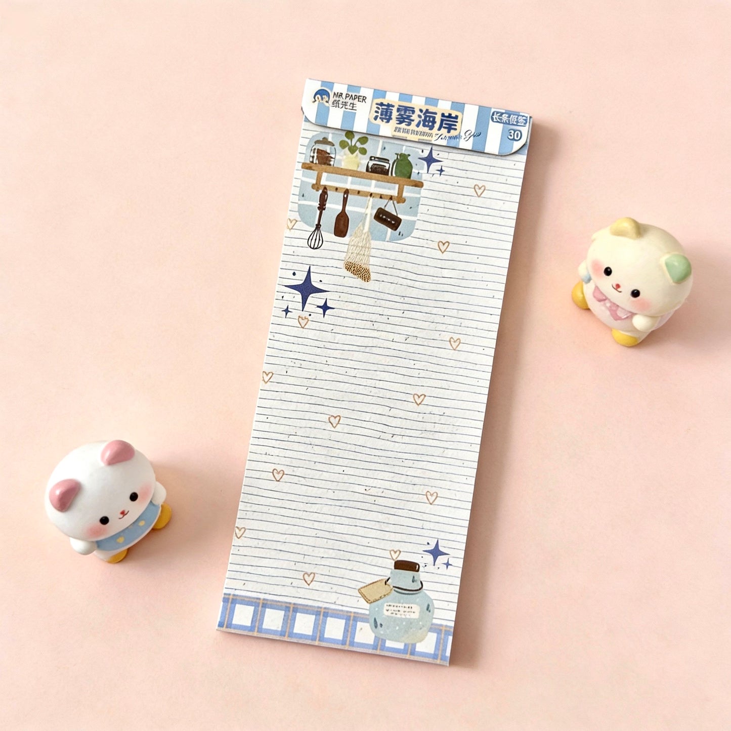 Duo Memo Pad Set  - The Summer Corners Series | Long