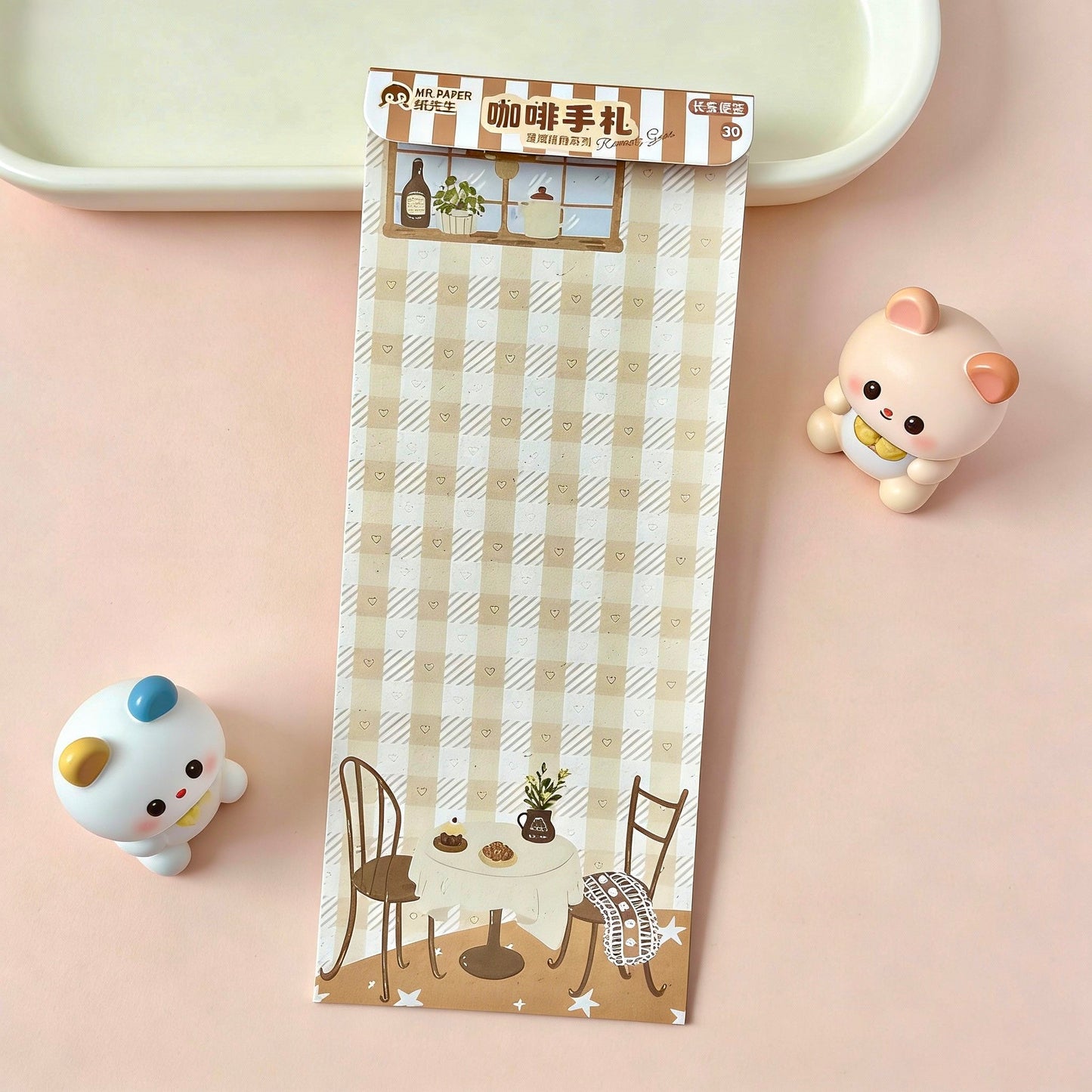Duo Memo Pad Set  - The Summer Corners Series | Long