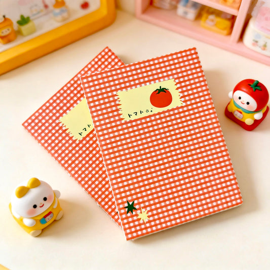 A6 | Mini Tomato Check Notebook