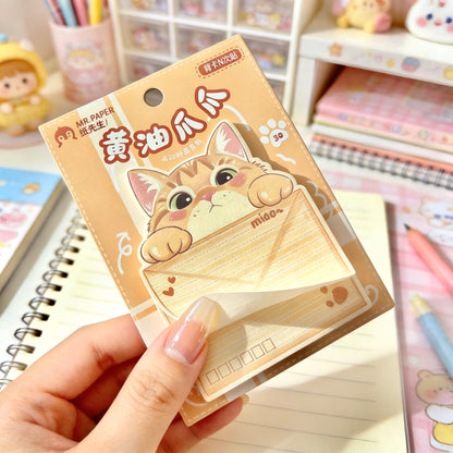 Kitty Post Office Sticky Notes