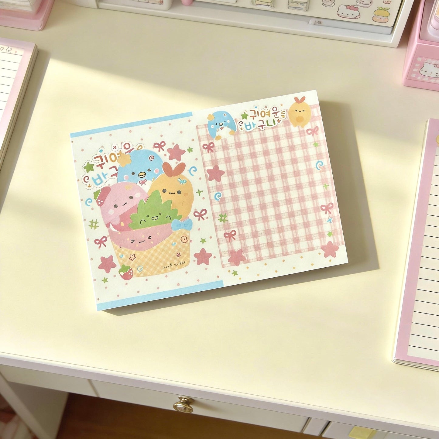 Memo Pads | Japanese-Style Horizontal Cuteness Series