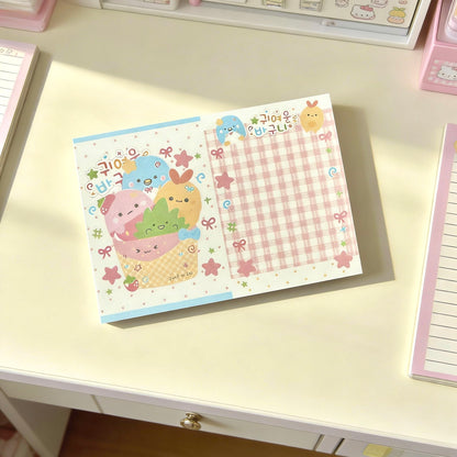 Memo Pads | Japanese-Style Horizontal Cuteness Series