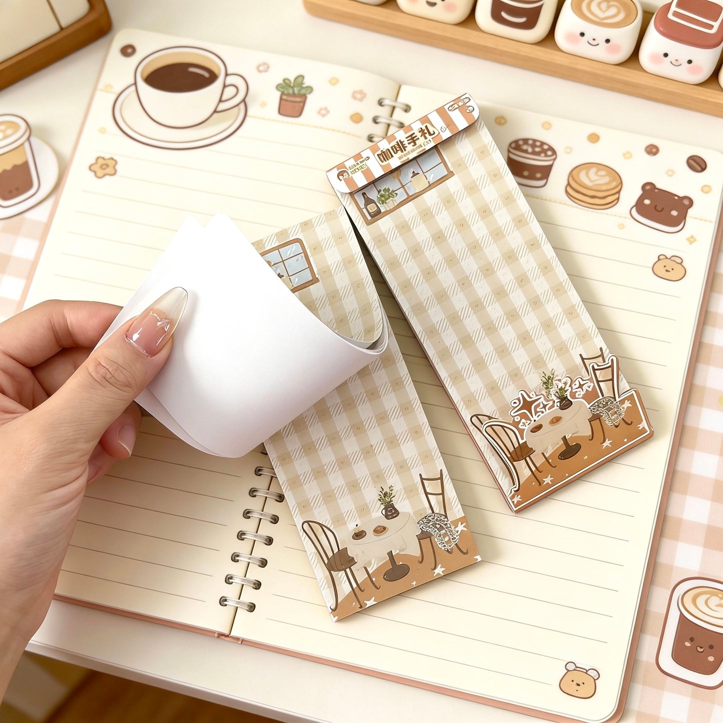 Duo Memo Pad Set  - The Summer Corners Series | Long