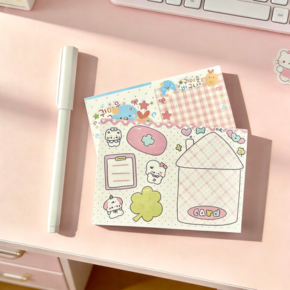 Memo Pads | Japanese-Style Horizontal Cuteness Series