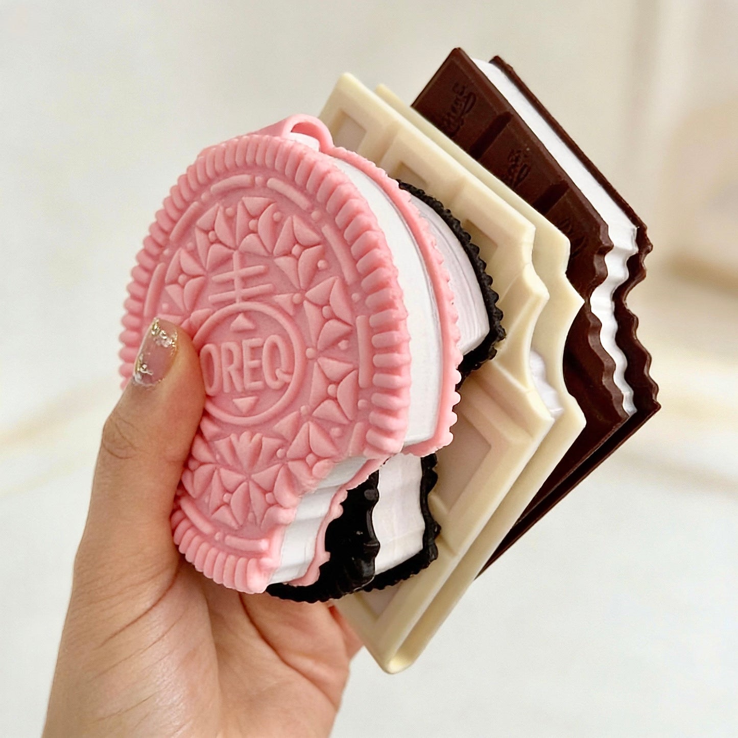 Memo Pad | Chocolate & Cookie Bite - Mini Notepad | With Chocolate Scent!
