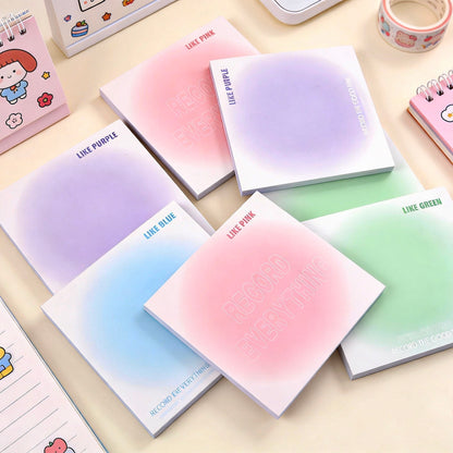 Memo Pads | Macaron Gradient Series