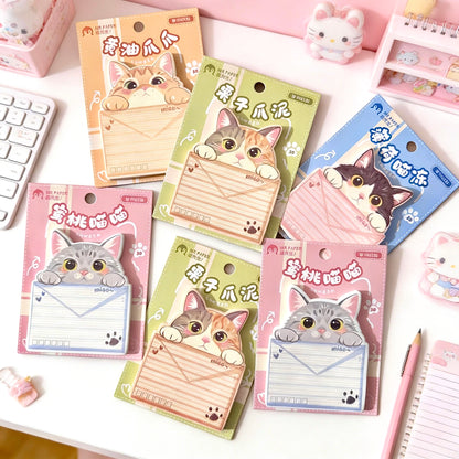 Kitty Post Office Sticky Notes