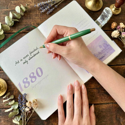 Hardcover | Colorful Sheets Notebook | Van Gogh and Monet Masterpiece Series
