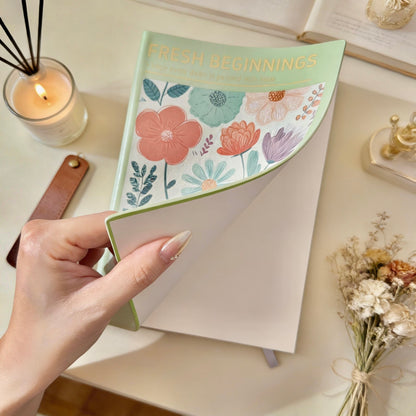 A5 | Soft PU Leather Cover | Vintage Floral Series
