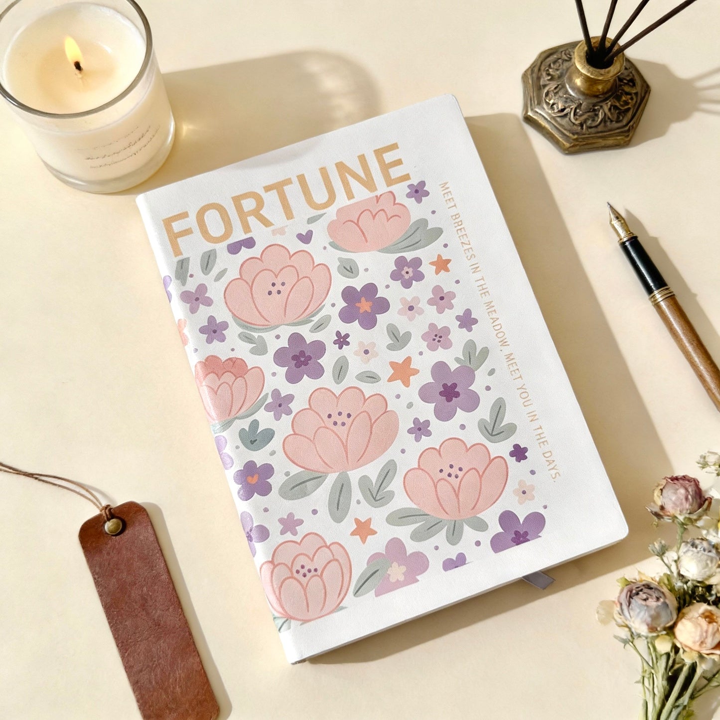 A5 | Soft PU Leather Cover | Vintage Floral Series