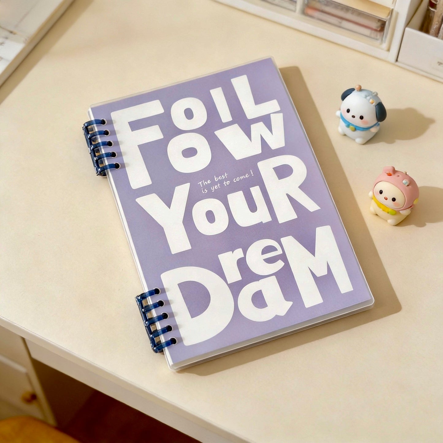 A5 | Matte PP Cover | Love and Peace Series Creative Binder Notebook