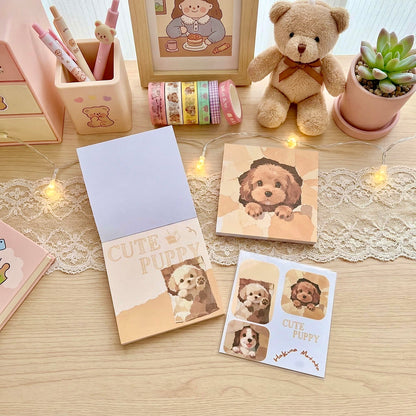 Trio Memo Pad Set - Peek-A-Boo Critters Series