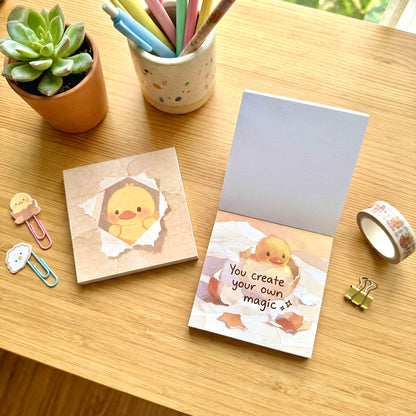Trio Memo Pad Set - Peek-A-Boo Critters Series