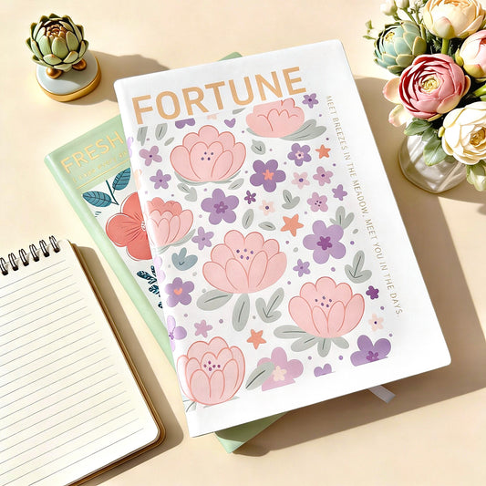 A5 | Soft PU Leather Cover | Vintage Floral Series