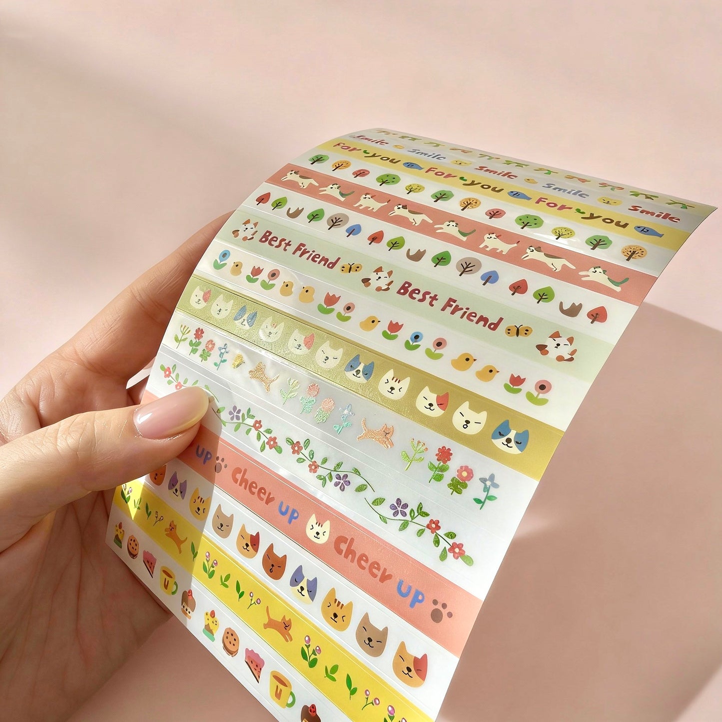 Sticker Set (6 Sheets) - Korean-style Adorable Minis