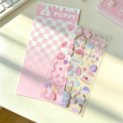 Korean-Style Soft Aesthetic Stickers