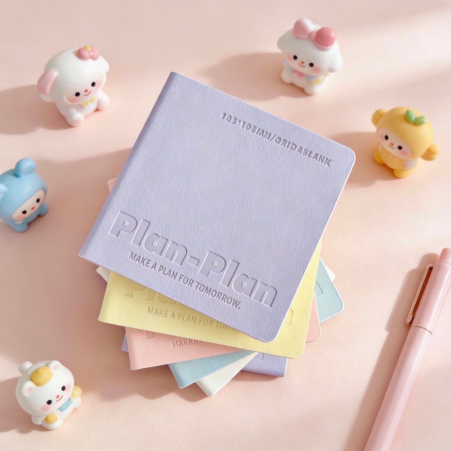 Pocket-Sized Soft PU Leather | Dreamy CUBE Journal book