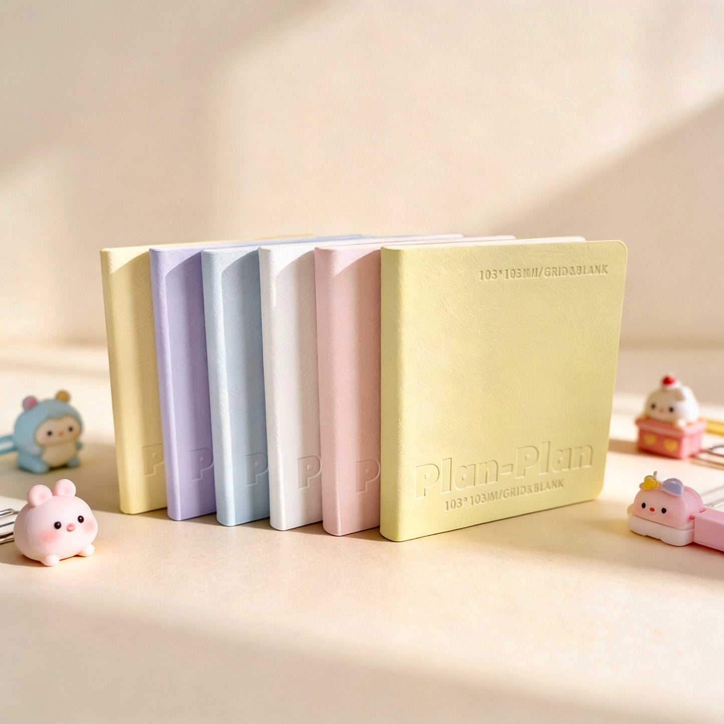 Pocket-Sized Soft PU Leather | Dreamy CUBE Journal book