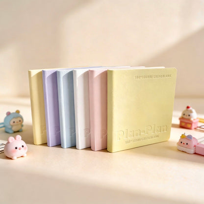 Pocket-Sized Soft PU Leather | Dreamy CUBE Journal book