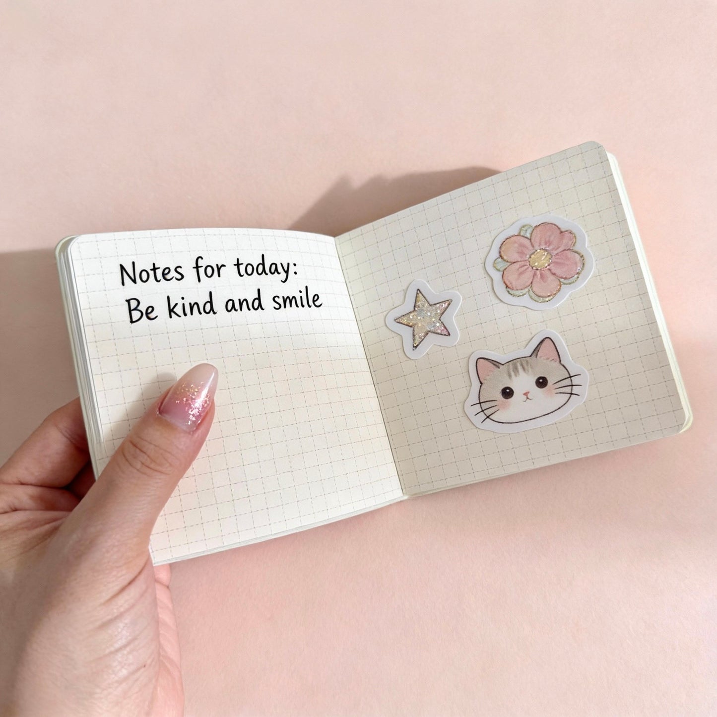 Pocket-Sized Soft PU Leather | Dreamy CUBE Journal book