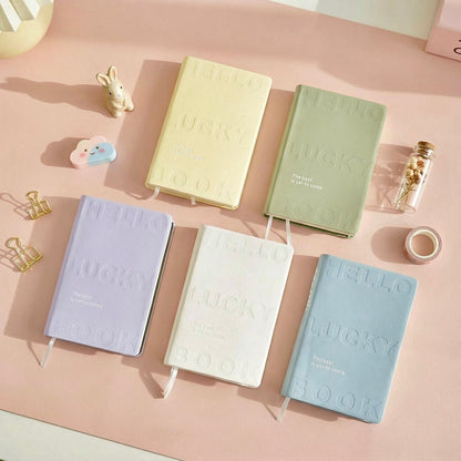Pocket-Sized  | Soft PU Leather | Super Thick Brick Series Blank Notebook
