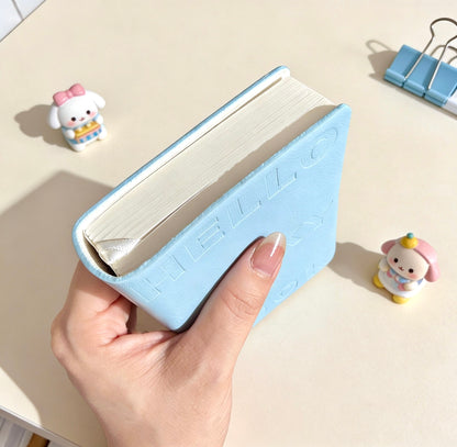 Pocket-Sized  | Soft PU Leather | Super Thick Brick Series Blank Notebook
