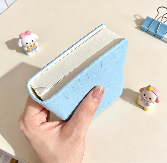 Pocket-Sized  | Soft PU Leather | Super Thick Brick Series Blank Notebook