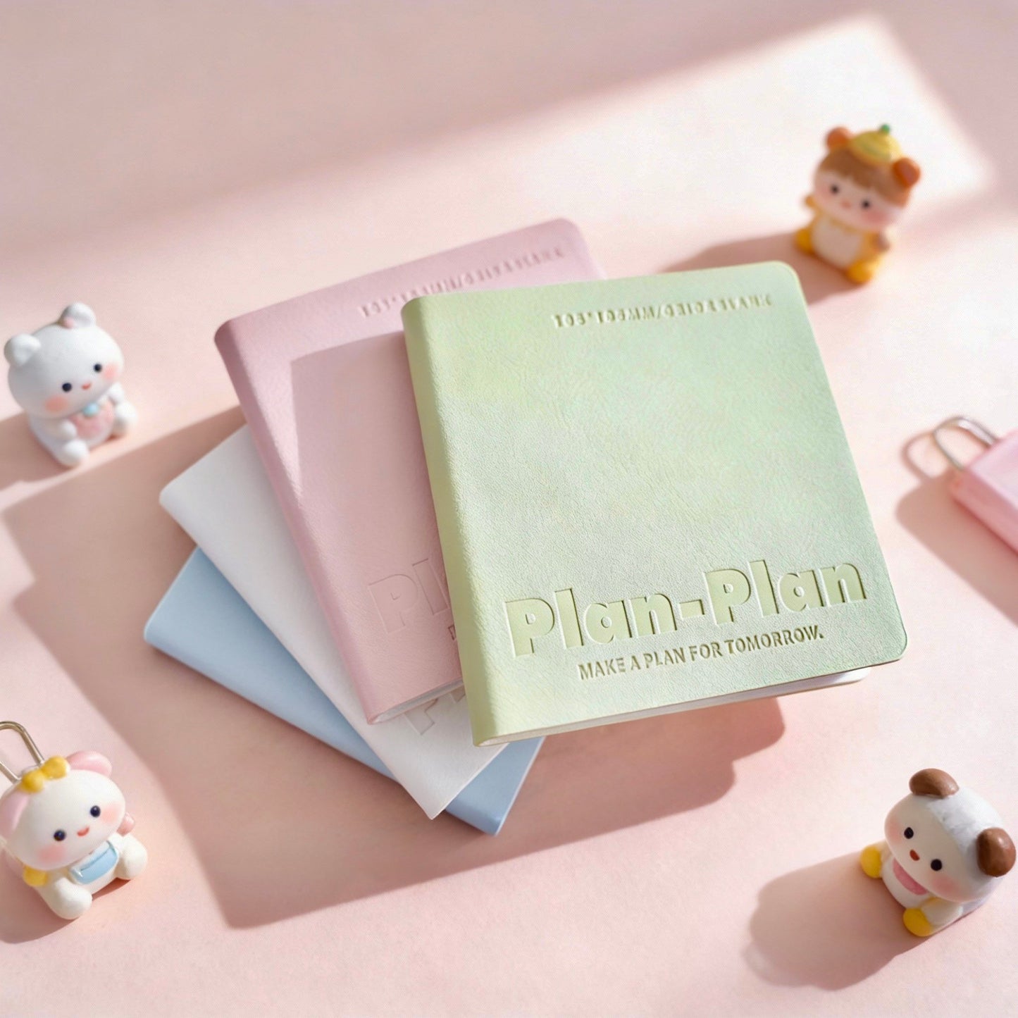 Pocket-Sized Soft PU Leather | Dreamy CUBE Journal book