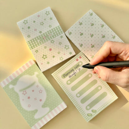 Memo Pads | Japanese-Style Minty Breeze Notepads