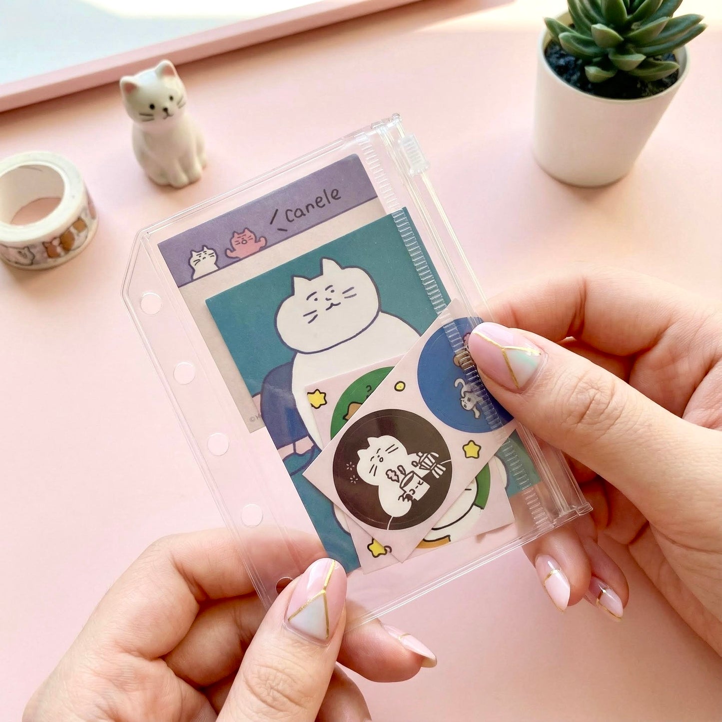 Pocket-Sized Hardcover All-in-One Creative Cat Journal