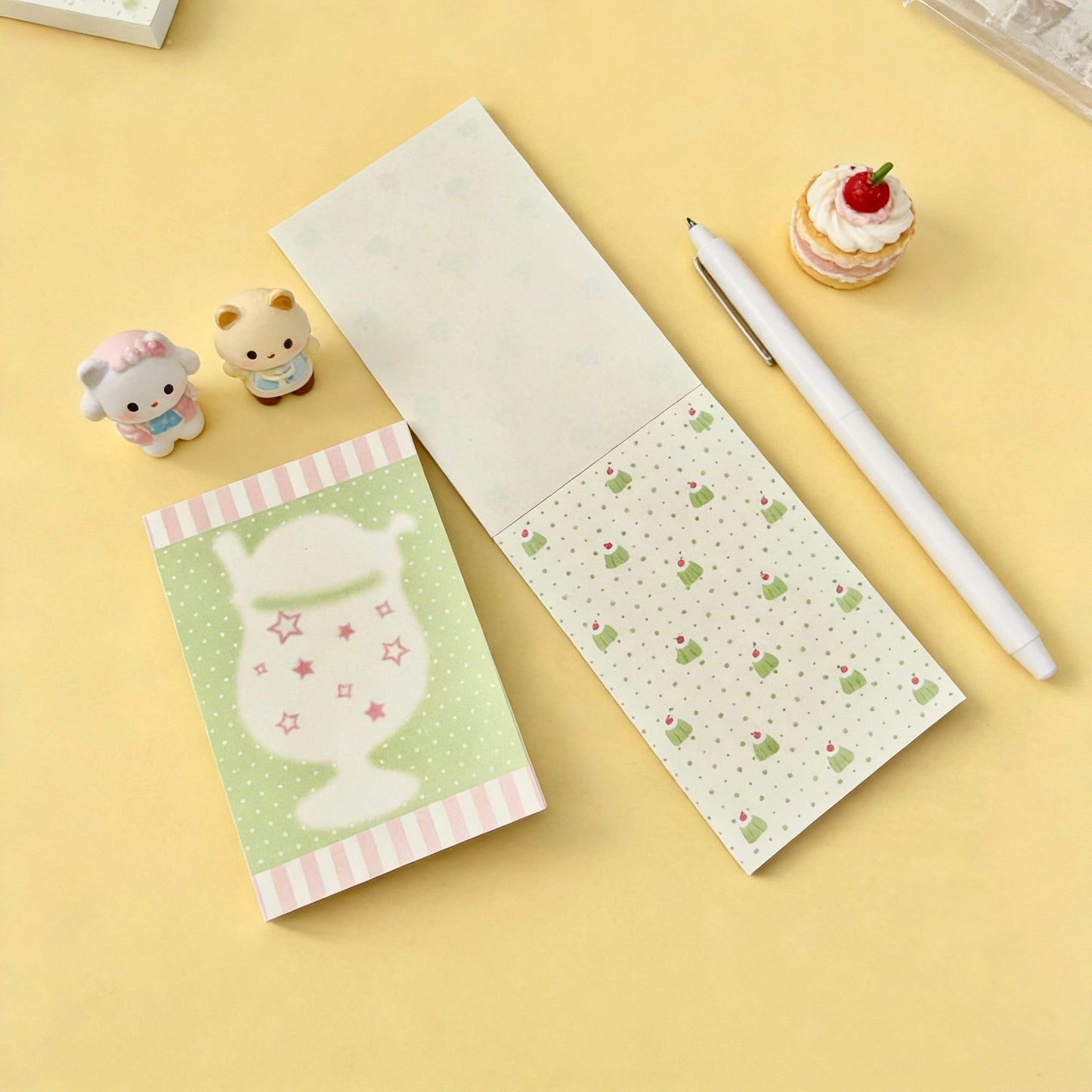 Memo Pads | Japanese-Style Minty Breeze Notepads