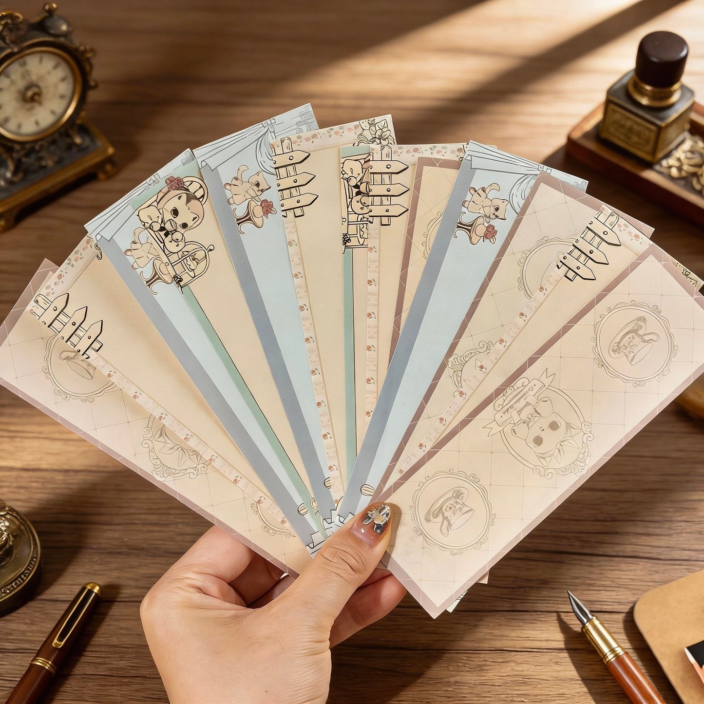 Memo Pads | Baroque Cats Tear-off Notepad | Medium