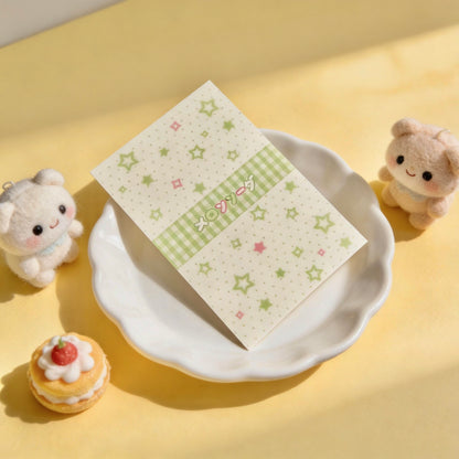 Memo Pads | Japanese-Style Minty Breeze Notepads