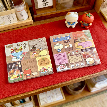 Memo Pads | Japanese Café Notepads