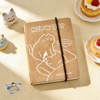 Pocket-Sized Hardcover All-in-One Creative Cat Journal