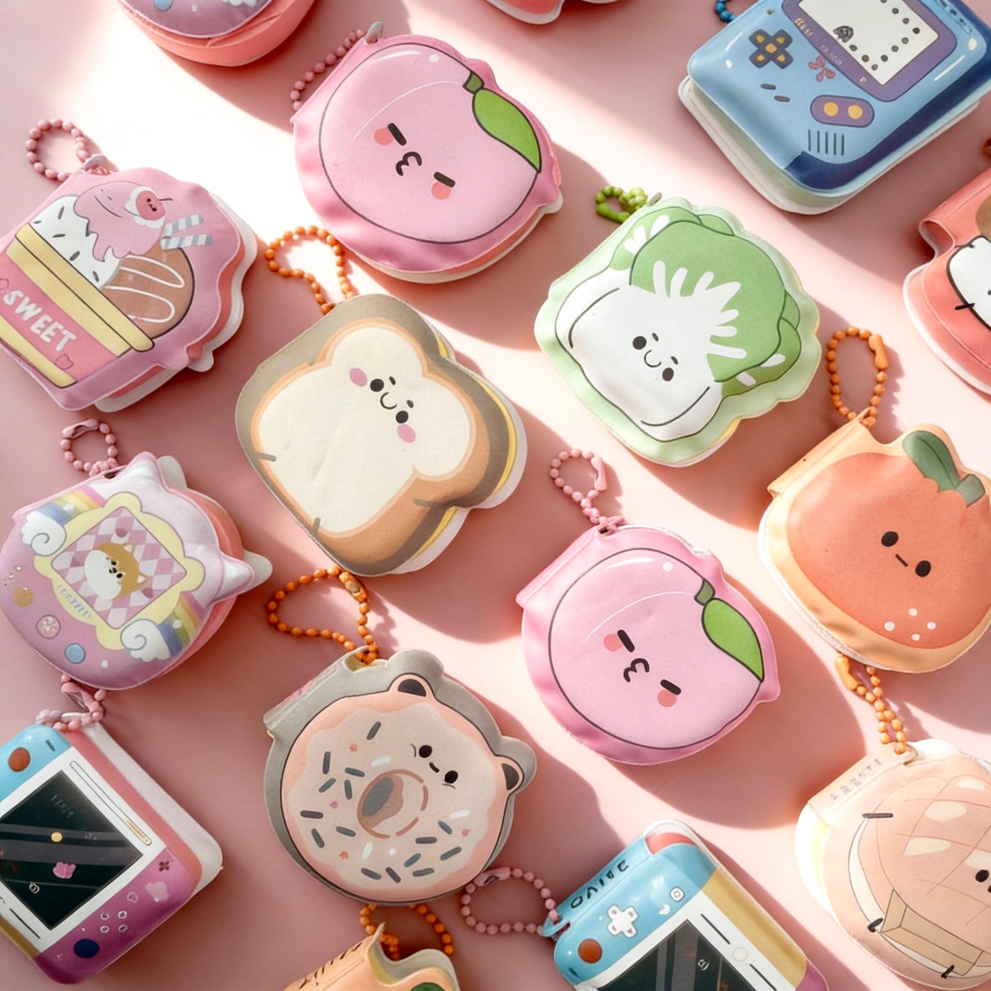 4 Pack - Kawaii Squish and Scribble Sticky Notes Set